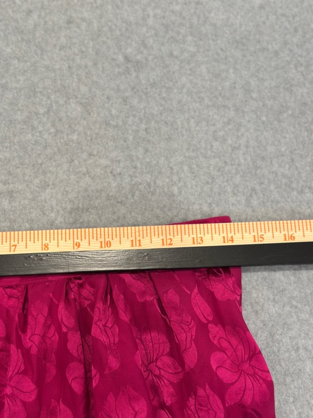Maggy London 100% Silk Vintage Skirt - Picture 7 of 8